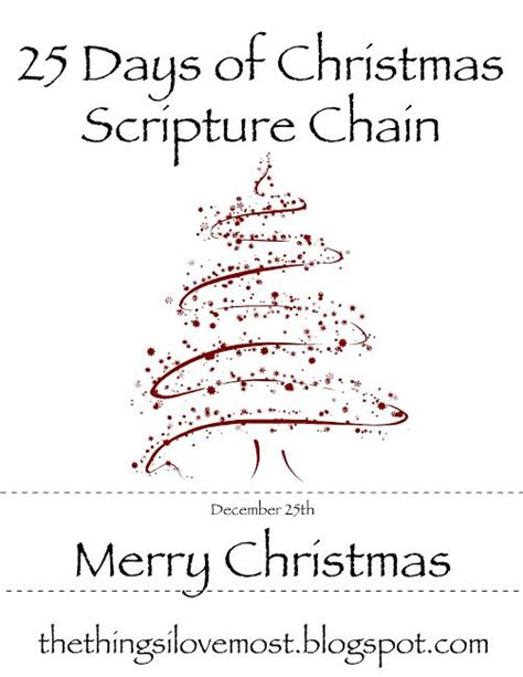 25 Days Of Christ Christmas Countdown Church Pinterest Scriptures