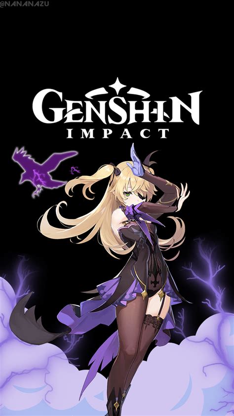 Genshin Impact Mona Official Art Agc Wallpaper Images