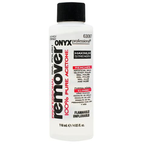 Onyx Professional 100 Pure Acetone Maximum Strength Nail Polish