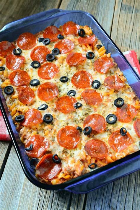 Pepperoni Pizza Casserole Best Crafts And Recipes