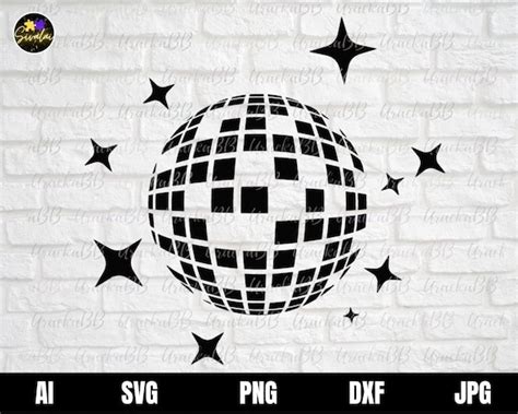 Disco Ball Svg Disco Party Svg Dance Svg Disco Svg Party Etsy Uk
