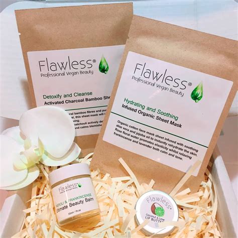 Personalised gift box with name. Vegan Personalised Beauty Gift Box Set By Flawless ...