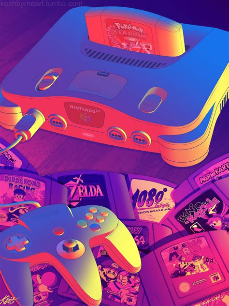 Nintendo 64 Console Wallpaper Credit To Berbmango On Instagram