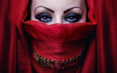 2024 🔥arab Girl Fashion Woman Arab Eye Makeup Style Hd Wallpaper