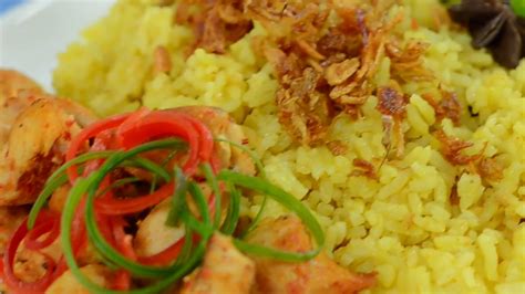 Nasi kerabu ganu (terenganu) ii. resep Nasi kebuli ayam - YouTube