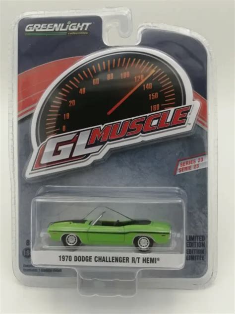 Greenlight Scale Dodge Challenger R T Hemi Gl Muscle