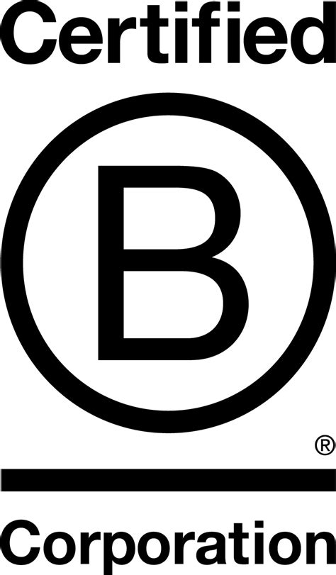 Certified B Corporation Logo Download Vector