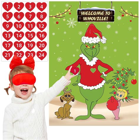 Buy Pin The Heart On The Christmas Game Christmas Games For Kids
