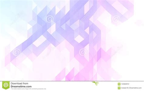 Abstract Polygon Background In Purple And Blue Color 3d