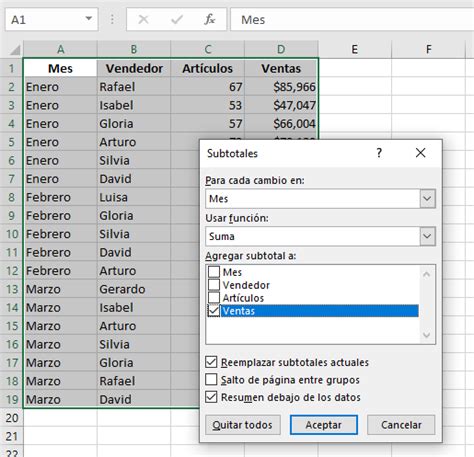 ¿cÓmo Agrupar Filas En Excel Excel Contable