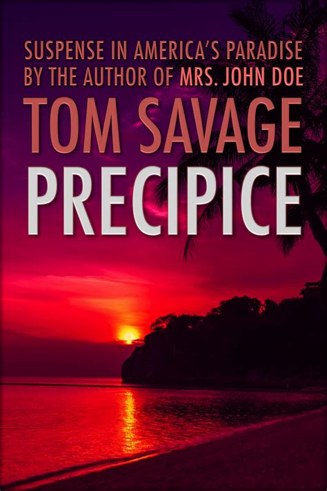 Precipice Tom Savage Books