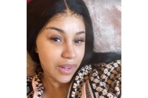 Cardi B Goes Makeup Free And Filter Free In Video On Instagram