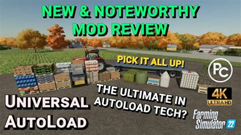Universal Autoload Mod Review Farming Simulator 22 YouTube