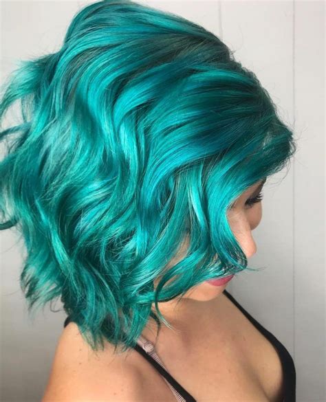32 cute dyed haircuts to try right now ninja cosmico edgy hair color cool hair color green