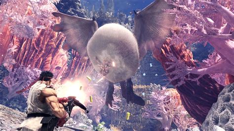 Street Fighters Ryu And Sakura Will Be Coming To Monster Hunter World