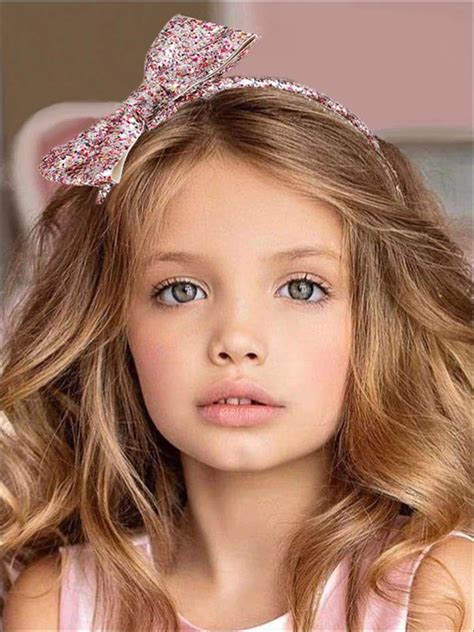 Girls Glitter Bowknot Headband In 2021 Little Girl Haircuts