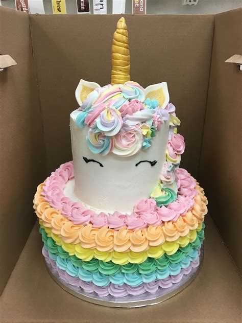 Rainbow Unicorn Cake Sweet Tooth Pinterest Unicornio Pastelitos
