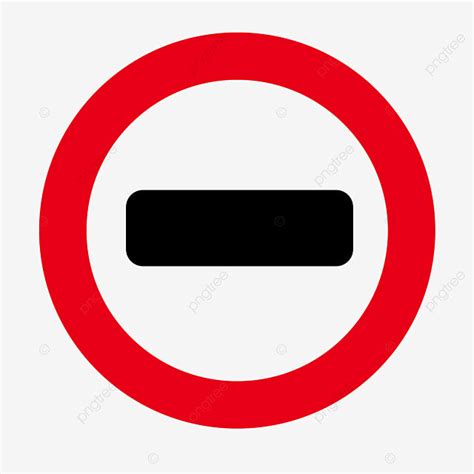 Traffic Light Sign Clipart Hd Png Traffic Signs With Black Bars In Red