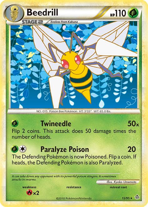 Beedrill · Unleashed Ul 12 ‹ Pkmncards