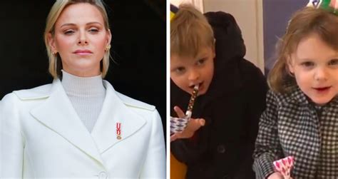 Princess Charlene Of Monaco Shares Adorable Video Of Twins New Idea Magazine