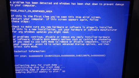 How to fix page fault in nonpaged area blue screen of death error. Encountered BSOD PAGE_FAULT_IN_NONPAGED_AREA after ...