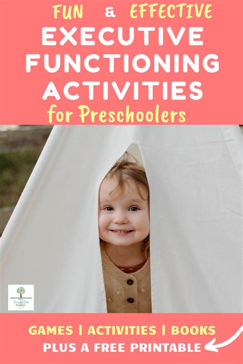 Executive Functioning Skills Activities For Preschoolers That Really