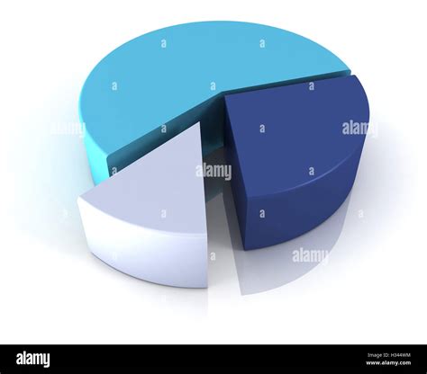 Pie Chart Concept 3d Illustration Stock Photo Alamy