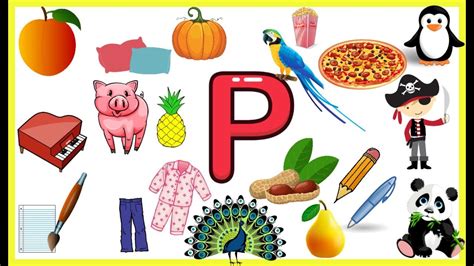 Words That Start With P 100 Words Start With Letter P