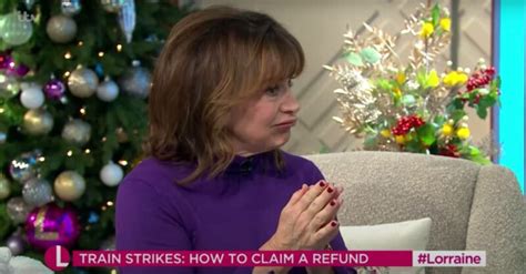 Lorraine Kelly Today Tv Host Apologises As Viewers Concerned