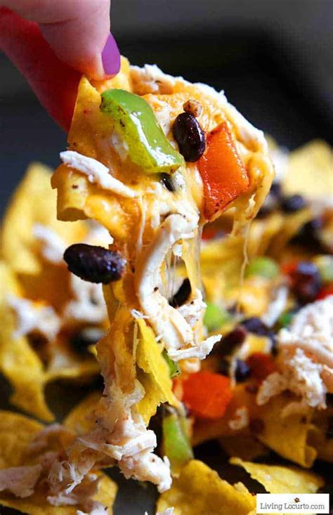 You can also freeze for up to one month prior to defrosting. Baked Chicken Nachos - Easy Sheet Pan Recipe - Living Locurto