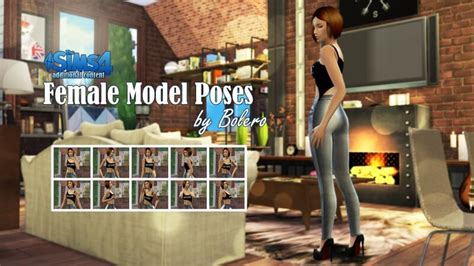 Female Model Pose Sims4file