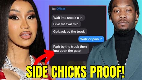 Cardi B S Husband Offset EXPOSED CHEATING W A SNEAKY SIDE CHICK In The