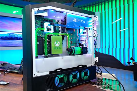 This Insane Gaming Pc Is Packed With A Ps4 Pro A Xbox One X A