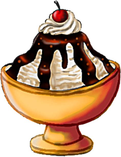 Ice Cream Sundae Clip Art Free Rf Wikiclipart