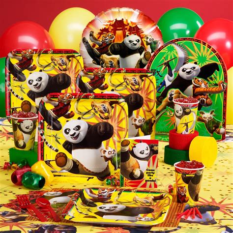 Movie Party Supplies Panda Party Kung Fu Panda Party 2nd Birthday