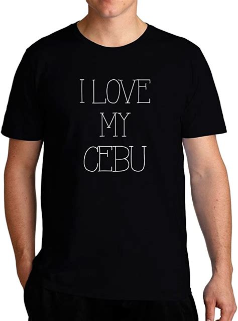 Eddany I Love My Cebu T Shirt Uk Clothing