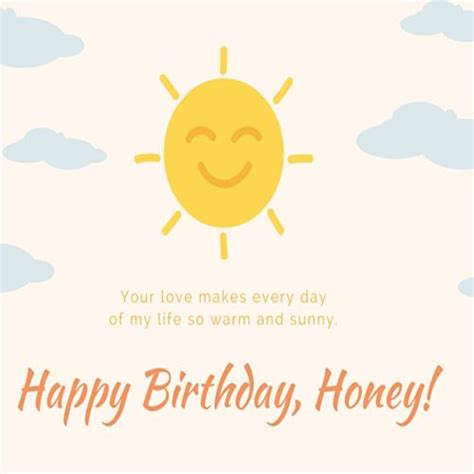 Happy Birthdayhoney Happy Birthday Honey Happy Birthday Cute
