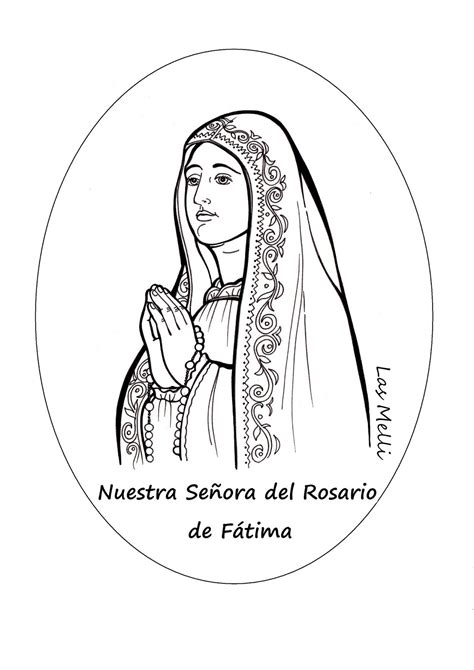 Nuestra señora del rosario de fátima o la virgen de fátima, es una advocación con que se venera en el catolicismo a la. El Rincón de las Melli