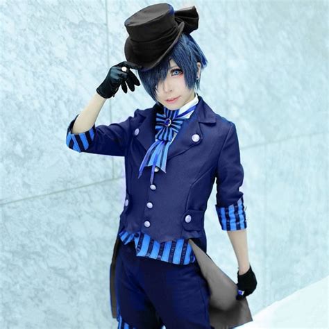 Ciel Phantomhive Cosplay Costumes Japanese Anime Black Butler Book Of