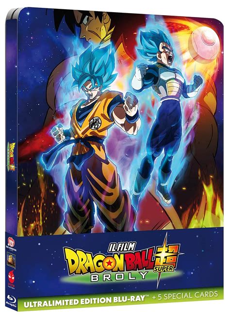 Dragon Ball Super Broly Il Film Blu Ray Steelbook Collectors Edition
