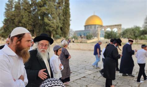video of jews performing blessing on temple mount sparks palestinian ire israel news the