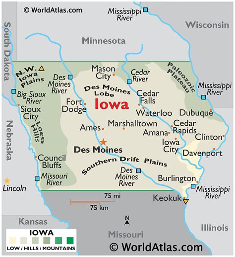 iowa labeled map printable map of iowa printable maps images and porn sex picture