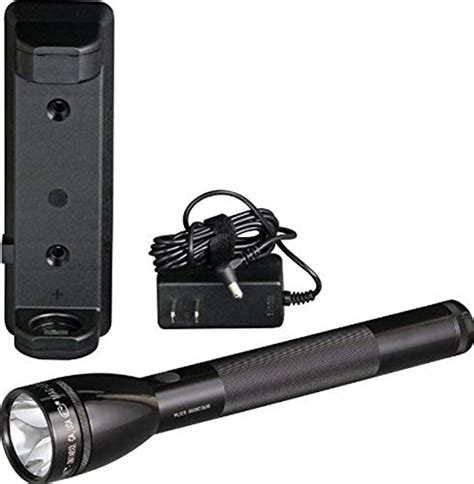 Maglite Ml125 Led Rechargeable Flashlight System With 120v Converter