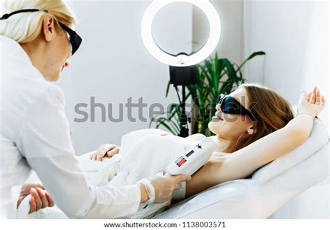 Body Care Underarm Laser Hair Removal Stock Photo Edit Now 1138003571