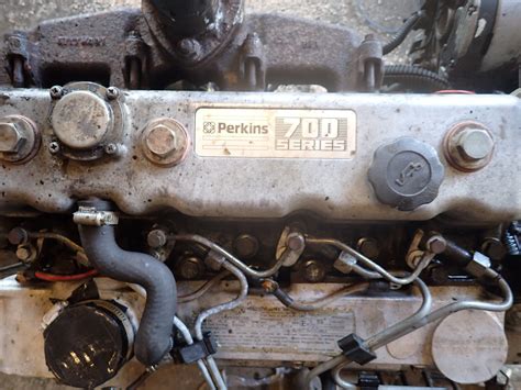 Perkins 704 30 Diesel Engine Runs Mint Video Ua Cat 3034 Skidsteer Ebay