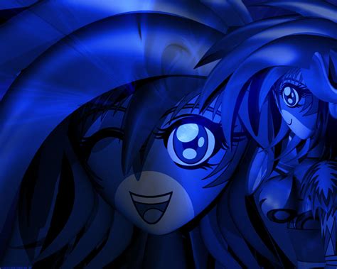 Blue Face Alien Girl By Darth Kanetaker On Deviantart