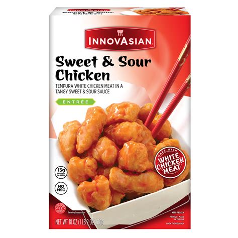 Innovasian Sweet And Sour Chicken Frozen Asian Meal 18 Oz