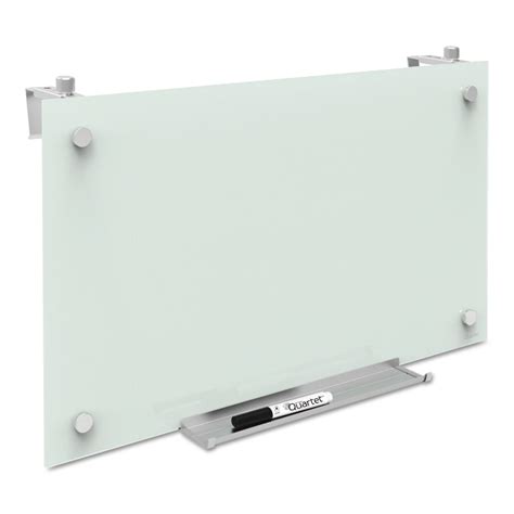 Infinity Magnetic Glass Dry Erase Cubicle Board 18 X 30 White Office Pros