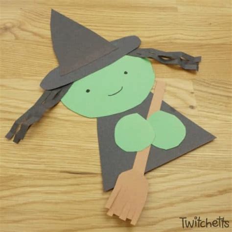 How To Make A Fun Paper Witch Craftivity That Kids Will Love Twitchetts