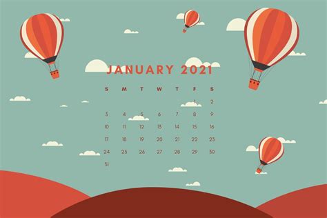 Our landscape january 2021 printable calendar is could be edited and used to meet your requirements. Download Calendar January 2021 : Printable January 2021 Calendar Templates | 123Calendars.com ...